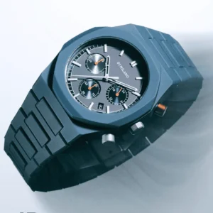 ساعة رجالية Polychrono 40.5mm - Black Blast